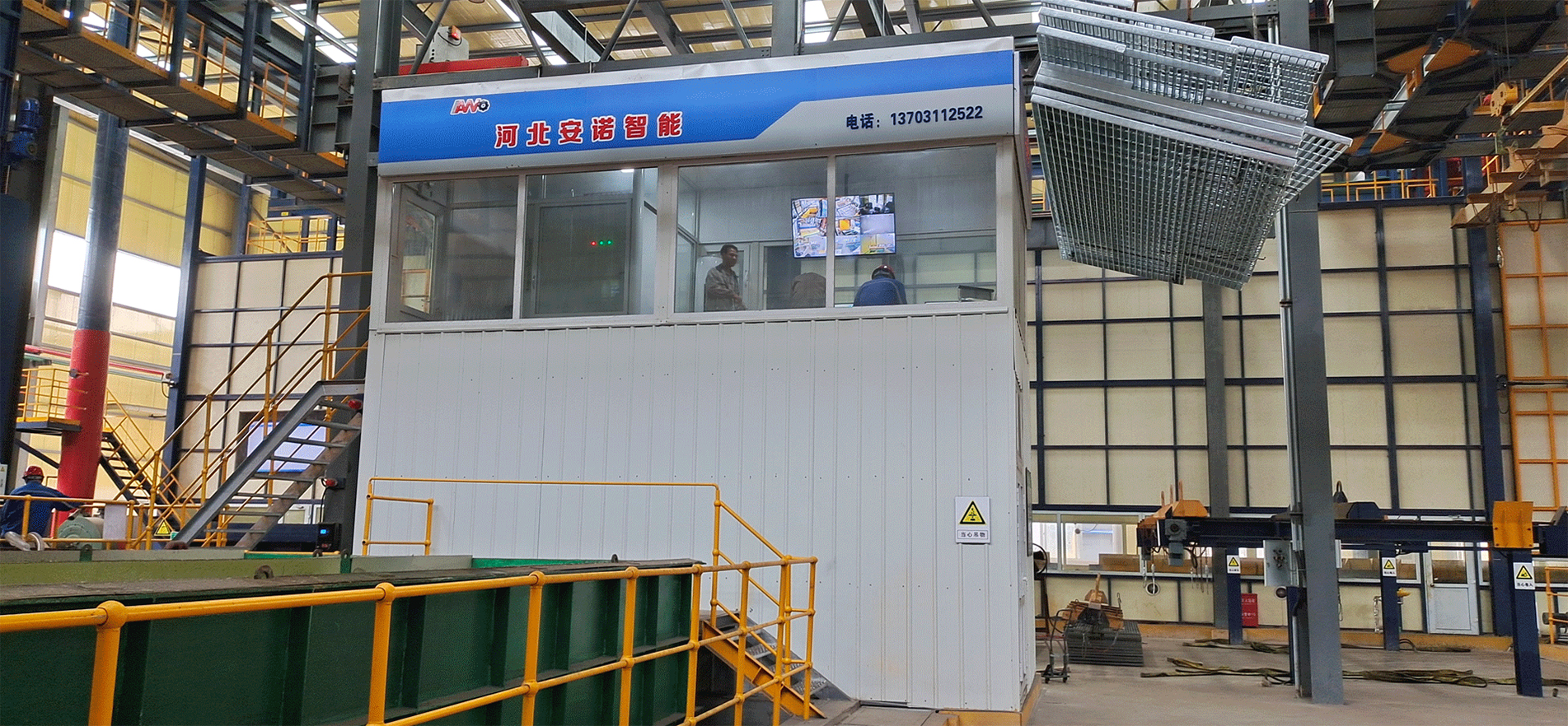 PLC程序控制系統(tǒng)，完成熱浸鍍鋅生產(chǎn)，自動(dòng)控制和穩(wěn)定運(yùn)行