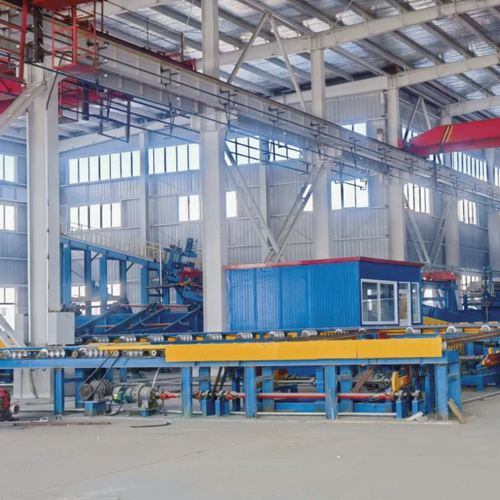 鋼管吹鍍生產(chǎn)線(xiàn)